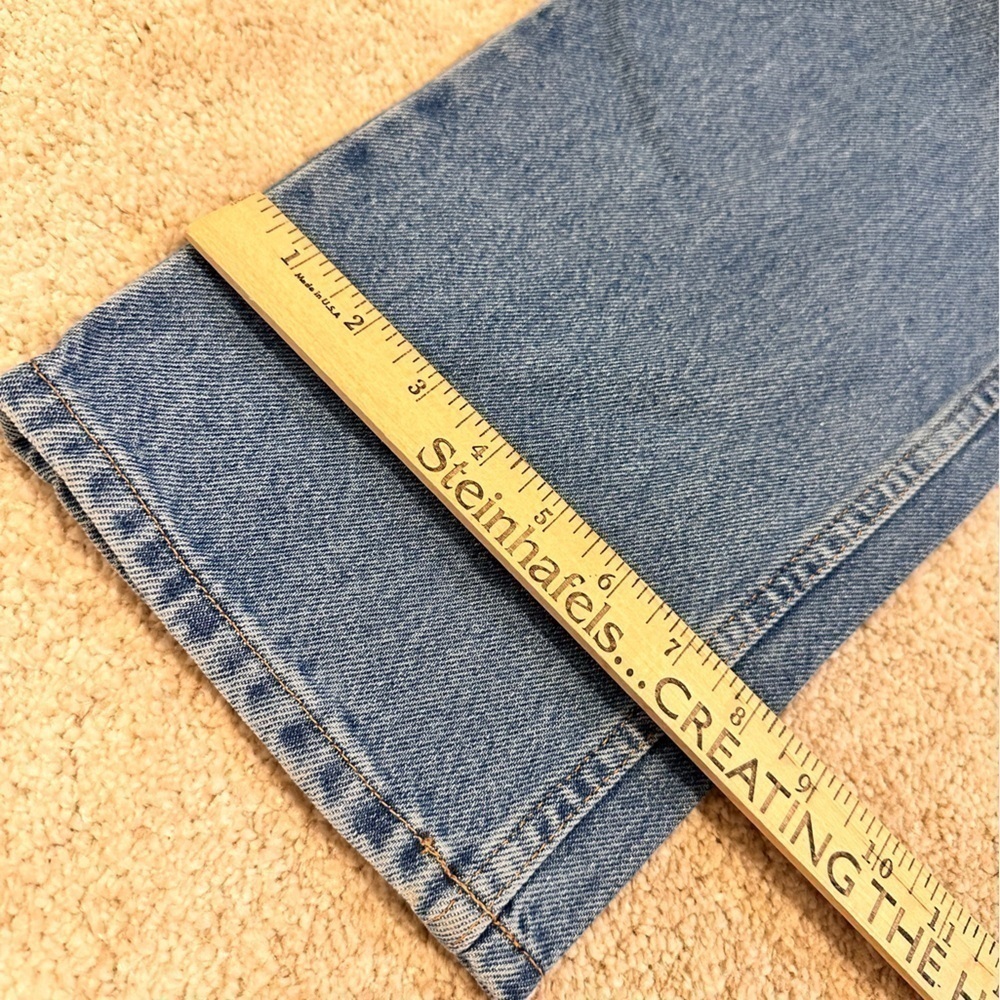 NEW L.L. Bean Original Fit Relaxed Fit Blue Jeans Women’s Size 14 - Picture 9 of 12